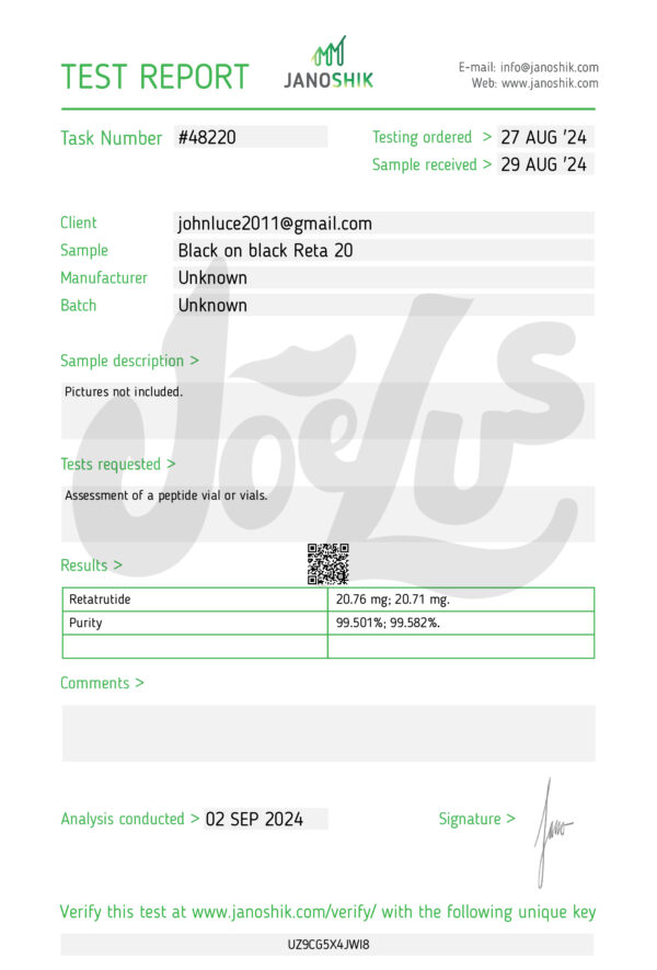 CAS 2381089-83-2   GLP-1, GCGR, GIPR RT 20 - Image 2