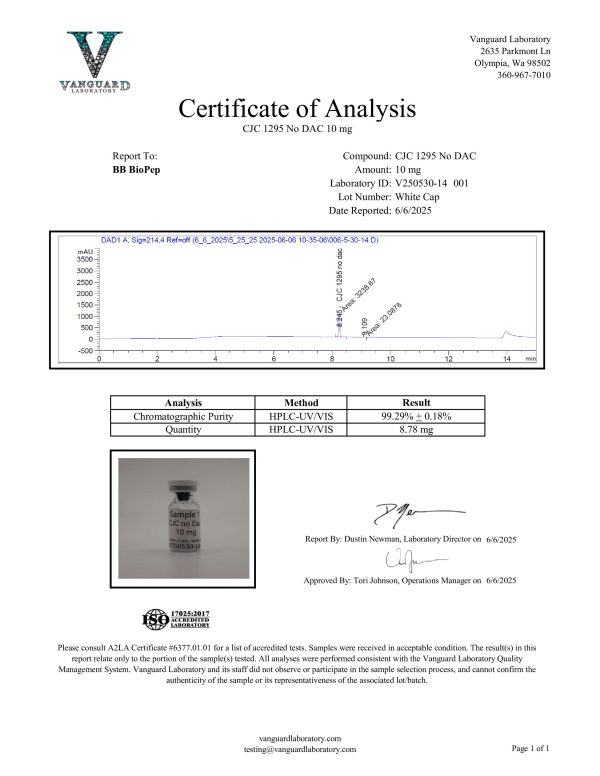 CAS 863288-34-0  CJC no DAC 10(9) - Image 2